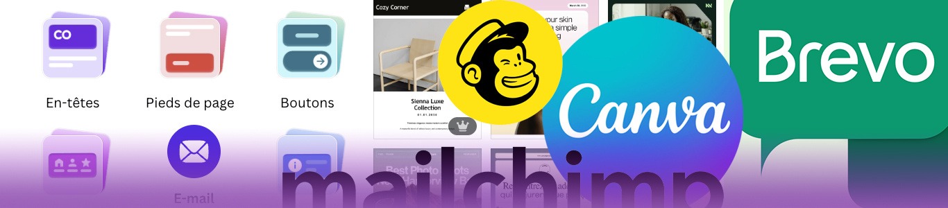Formation Canva newsletter Brevo Mailchimp
